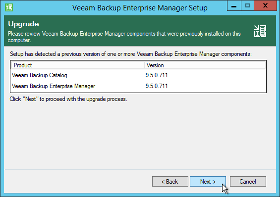 veeam backup enterprise manager