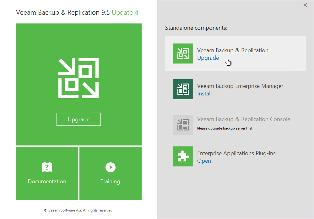 Veeam enterprise edition